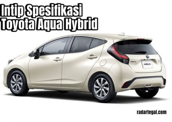 Mirip Sienta, Berikut Spesifikasi Toyota Aqua Hybrid yang Lebih Modern dan Futuristik