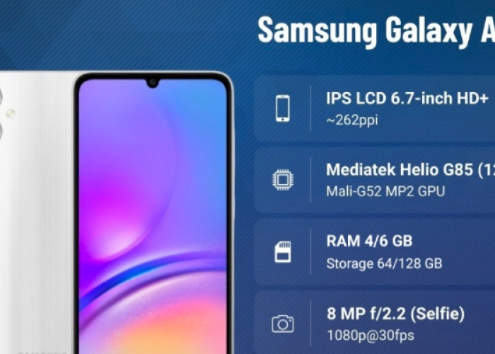 Harga dan Spesifikasi Samsung Galaxy A05, Baterai Besar 5000 mAh Tahan Lama