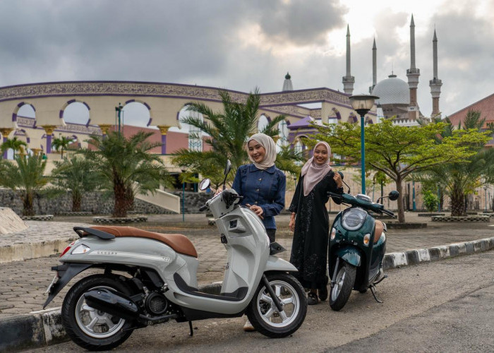 Keseruan Hijabers Serenity Ride di Semarang: Riding Stylish, Ngaji, hingga Berbagi Takjil
