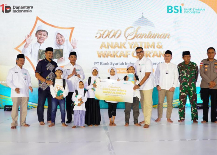 Ramadan, BSI Berbagi Santunan Kepada 5.000 Anak Yatim di Seluruh Indonesia