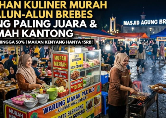 Pilihan Kuliner Murah di Alun-alun Brebes, Ramah Kantong untuk Makan Malam!