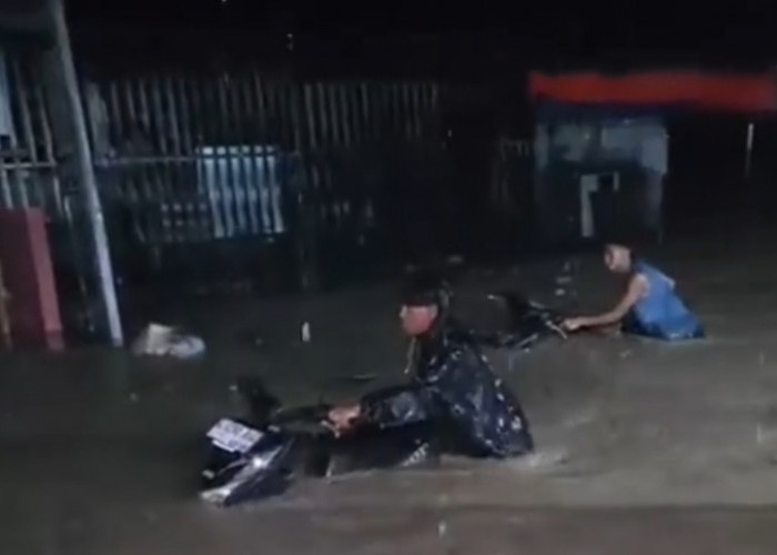 Hujan Deras, Wilayah Ketanggungan Brebes Kembali Banjir