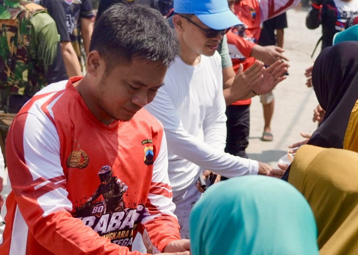 Sukses, Bakti Sosial dan Trabas di Kabupaten Tegal Diikuti Ribuan Rider