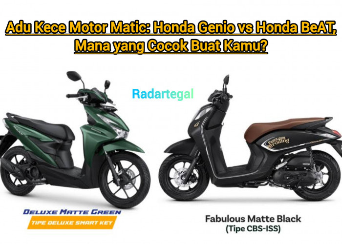 Adu Kece Motor Metik: Honda Genio vs Honda BeAT