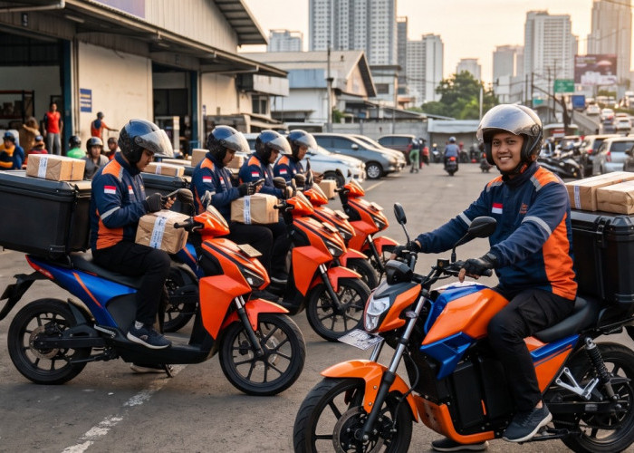 Daftar Motor Listrik Baterai Lithium Rekomen untuk Kurir, Pengecasan Cepat!