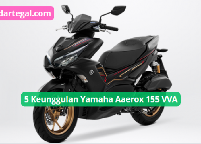 5 Keunggulan Yamaha Aerox 155 VVA dengan Smart Motor Generator, Nyaris Tak Terdengar Suaranya