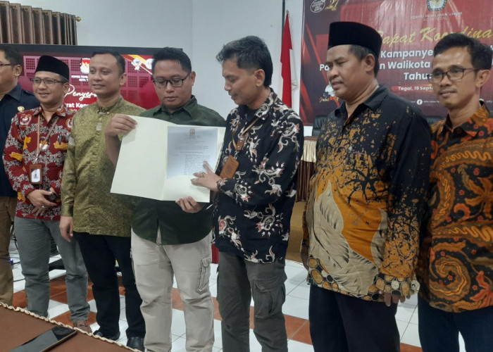 3 Paslon Walikota dan Wakil Walikota Tegal Pilkada 2024 Ditetapkan, 212.277 Pemilih di DPT Jadi 'Juri'