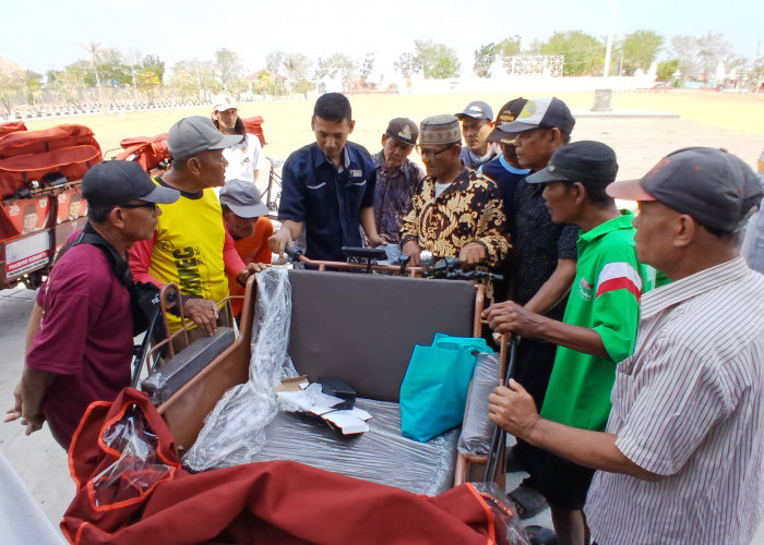 240 Pengayuh Becak di Brebes Ikut Pelatihan Becak Listrik