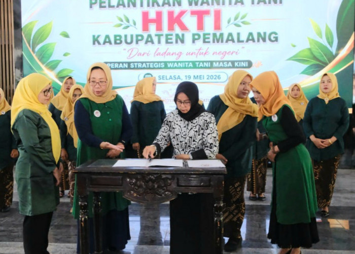 Wanita HKTI Pemalang Resmi Dilantik, Diharapkan Bersinergi Tingkatkan Kesejahteraan Petani