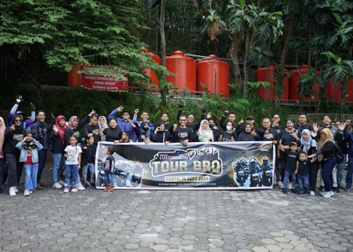 Yamaha Laksanakan Touring Explore Wisata Bareng NMAX Turbo, Peringati HUT Kabupaten Kudus