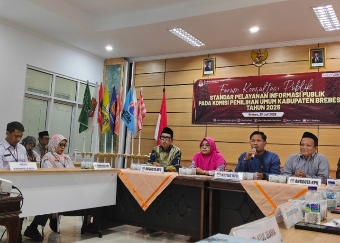 KPU Brebes Perkuat Layanan Informasi Lewat Forum Komunikasi Publik