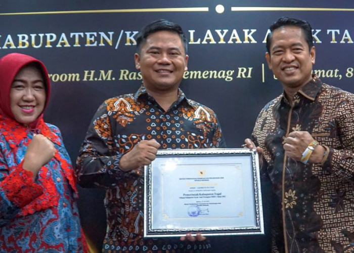 Kabupaten Tegal Raih Predikat Nindya KLA untuk Kali Kedua 