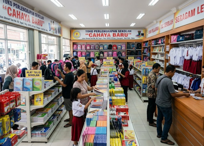 9 Toko Perlengkapan Sekolah di Tegal Terlengkap, Belanja Back to School Jadi Lebih Praktis