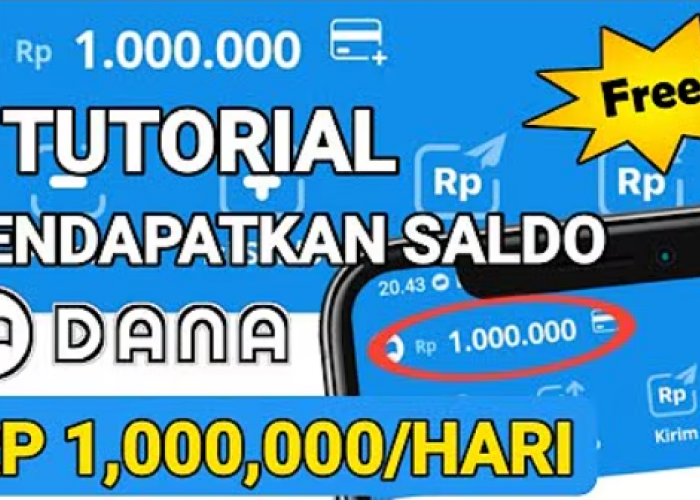 Saldo DANA Tiba-tiba Bertambah Rp1 Juta? Bisa Jadi Kalian Dapat Bansos Ini