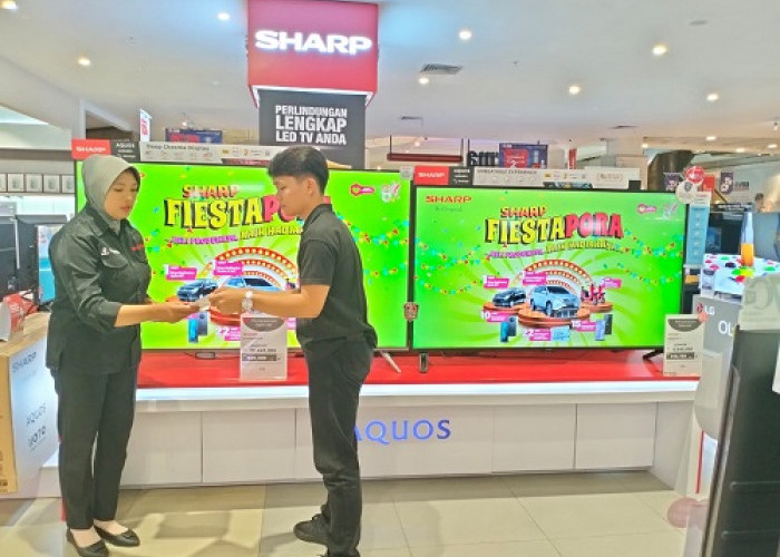 Program Promo Sharp Fiestapora Sediakan Hadiah Total Miliaran Rupiah