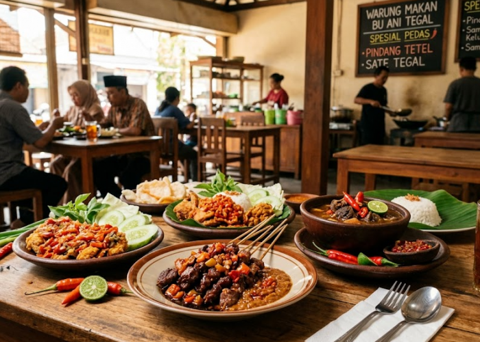Kuliner Pedas Tegal, 6 Daftar Warung Makan dengan Sambal Khas yang Wajib Dicoba