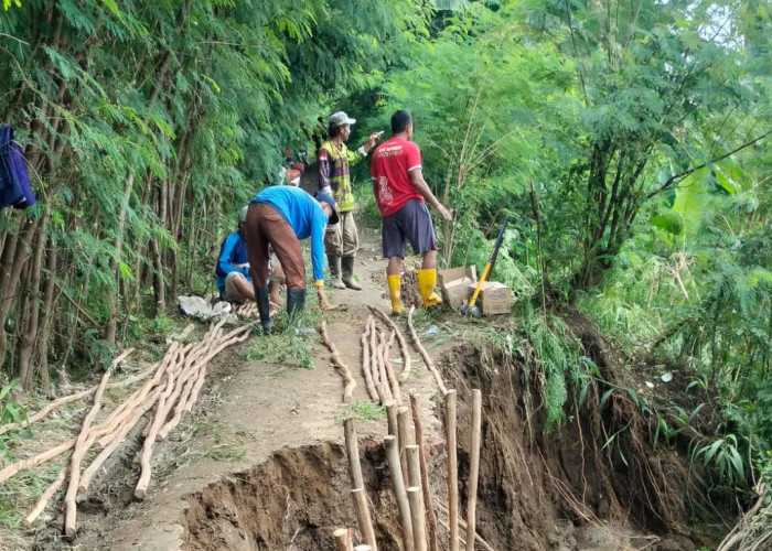 Tanggul Sungai Gung Tegal Nyaris Jebol, 4 Desa Terancam Banjir