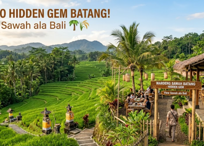5 Tempat Makan Hidden Gem di Batang yang Estetik dan Menenangkan, Punya View Sawah ala Bali