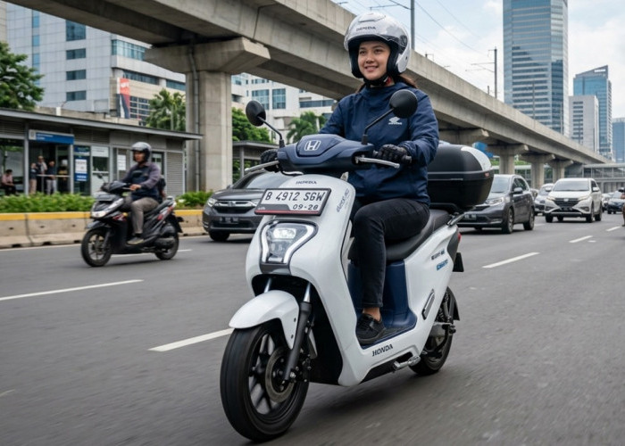 5 Motor Listrik Irit Merk Honda Terbaik untuk Dipake Ngantor dan Ngampus