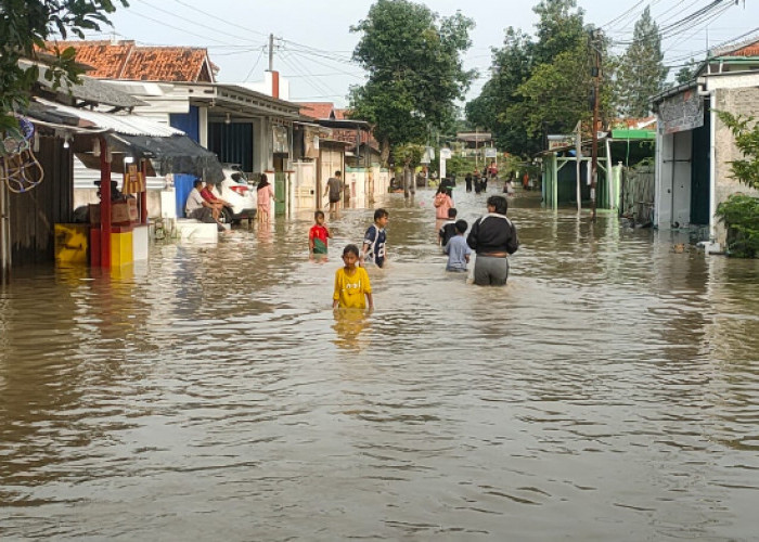 4 Desa di Losari Terdampak Banjir Limpasan Sungai Cisanggarung