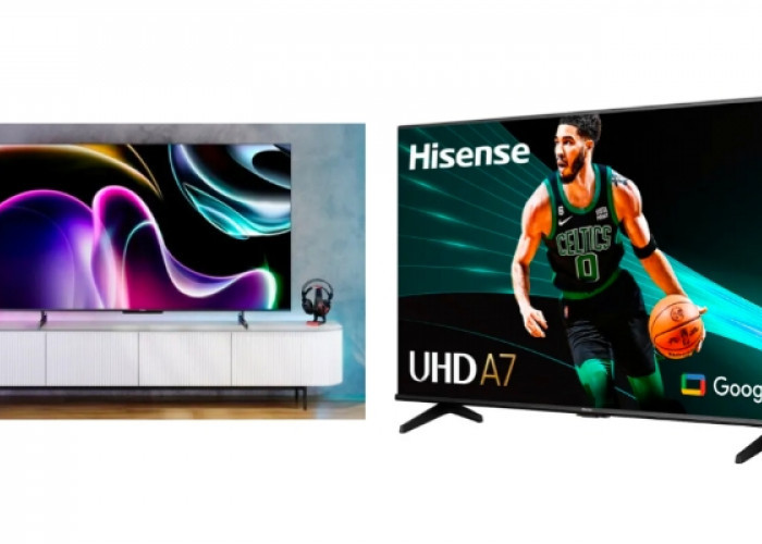 Perbedaan Google TV Hisense 85 Inci Seri A7 4K dengan Google TV Hisense 85 Inci U7K QLED 4K