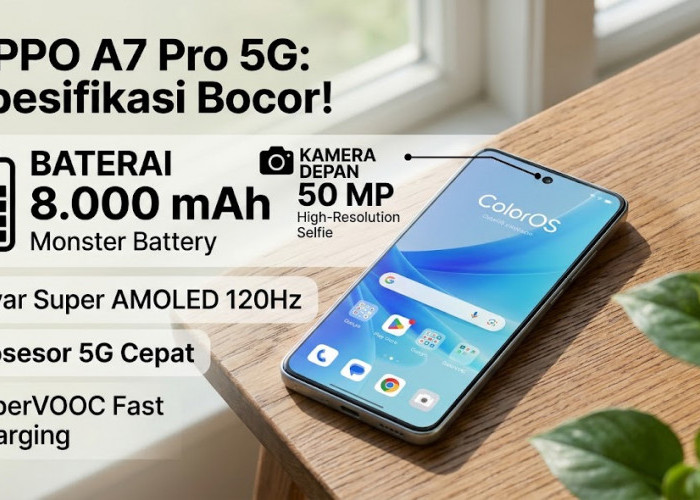 Review OPPO A7 Pro 5G: Baterai 8.000 mAh dan Kamera Selfie 50 MP, Seberapa Andal?