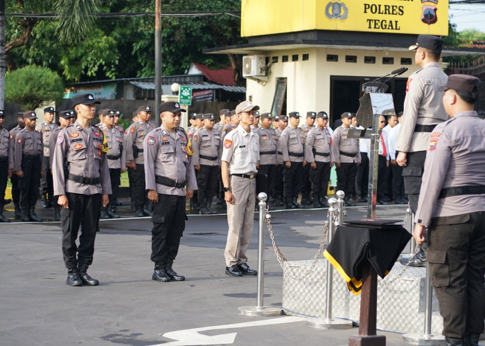 Diminta Profesional, Anggota Polres Tegal Harus Terus Amalkan Tribrata dan Catur Prasetya 