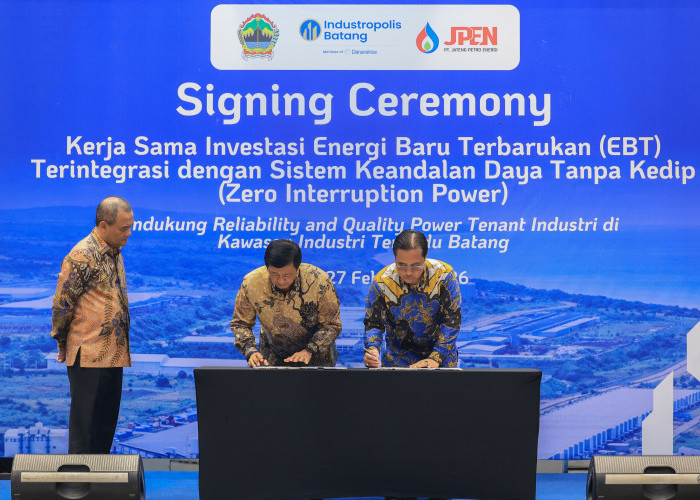Pemprov Jateng  Siap Pasok Energi Baru Terbarukan di Kawasan Industri Batang