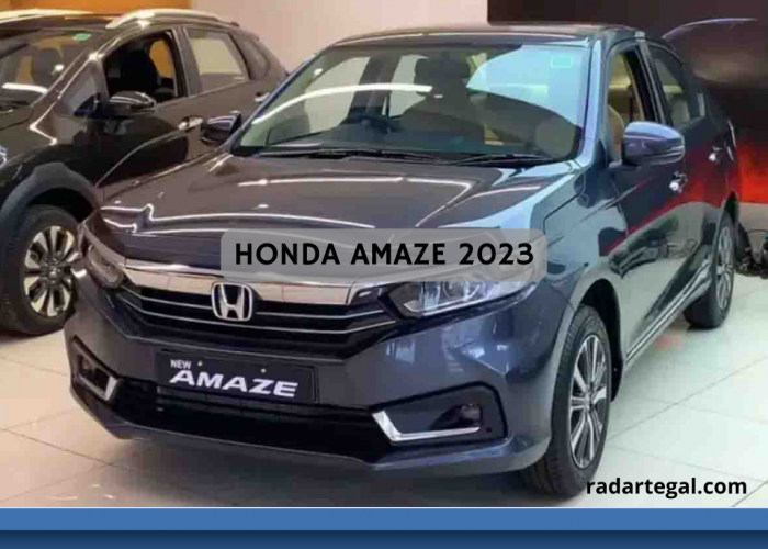 Honda Amaze 2023 Terbaru, Sedan LCGC Murah dengan Fitur-fitur Canggih Premium Kekinian  
