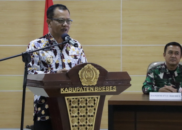 Memastikan Ramadan Aman, TNI dan Polri Brebes Satukan Persepsi 