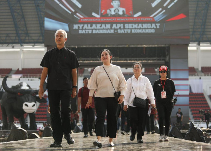 Apel Siaga Konsolidasi Pemenangan PDIP Jateng, Ganjar dan Puan Kobarkan Semangat Kader