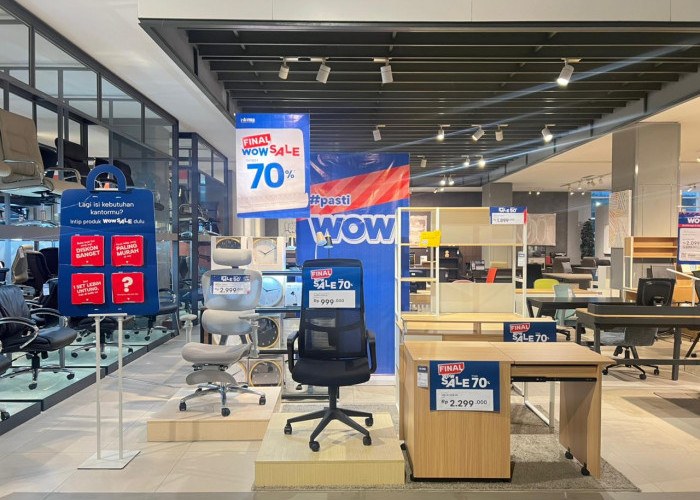 Puncak Diskon Final WOW Sale INFORMA Makin WOW, Diskon Hingga 70% dan Ekstra Diskon 5%
