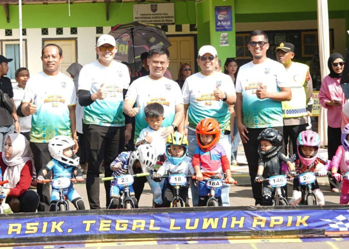 Sukses Digelar, Pushbike Race 3.0 Bupati Tegal Cetak Atlet Cilik Bermental Juara