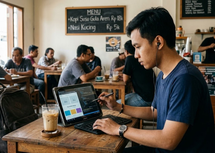 Modal Rp2 Jutaan Cuan Jutaan: Strategi Kerja Freelance Menggunakan Tablet Murah