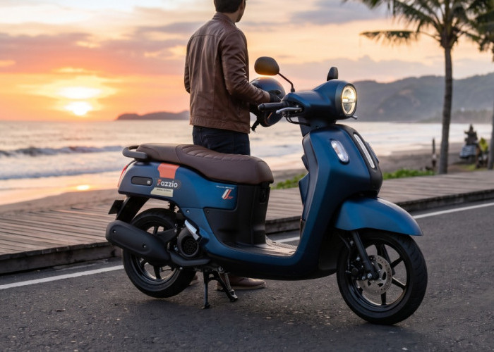 Yamaha Fazzio Special Edition Sunset Blue Rilis Terbatas di Jateng, Cek Harganya!