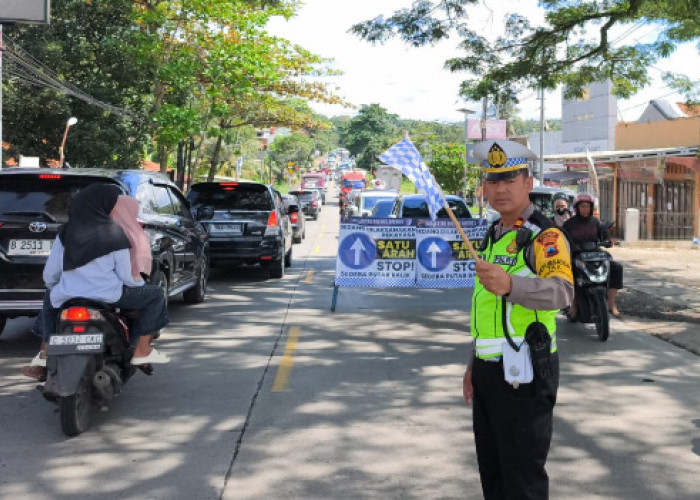 Lebaran Hari ke-2, Arus Mudik di Brebes Masih Ramai Lancar