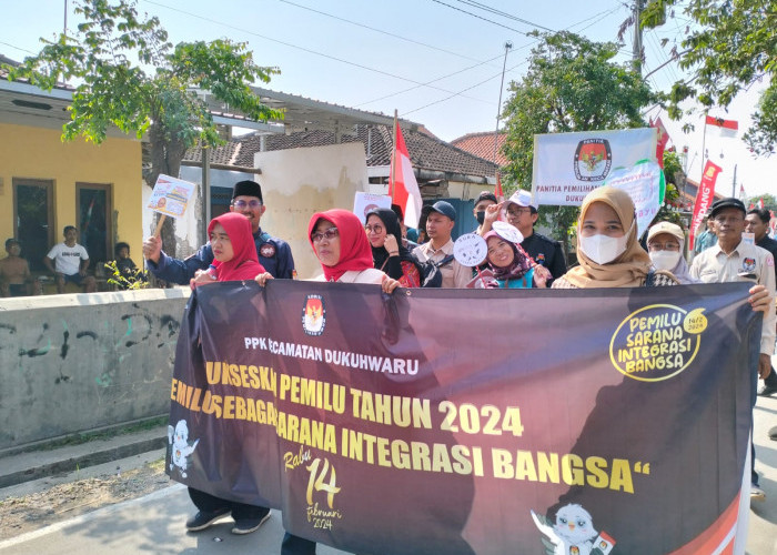 Pemilu Legislatif 2024 Disosialisasikan di Ajang Karnaval: Aja Klalen Sedulur! 