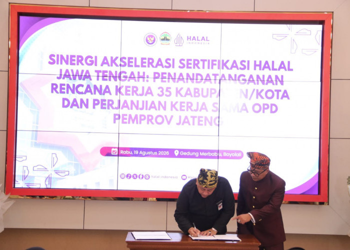 Wali Kota Tegal Dorong Akselerasi Sertifikasi Halal di Jawa Tengah