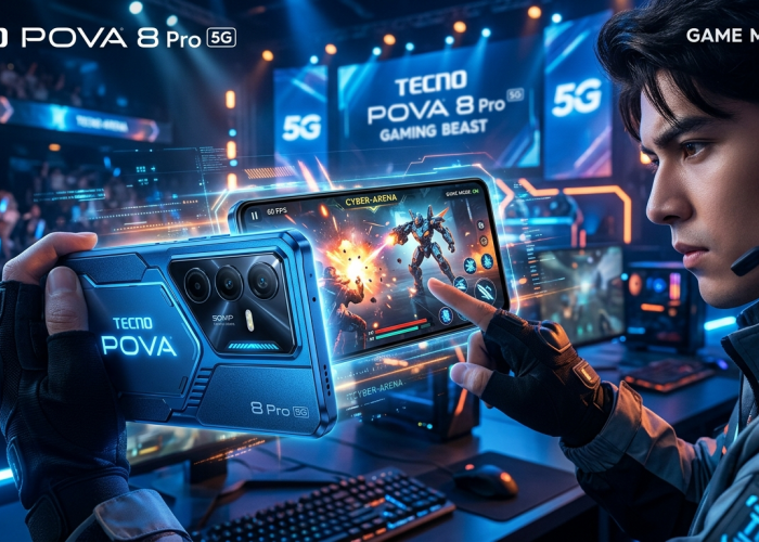 TECNO POVA 8 Pro 5G Hadir Bawa Performa Gaming Super Kencang