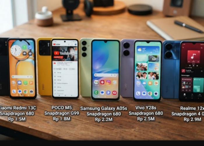 5 HP Snapdragon Harga 1 Jutaan 2 Jutaan 2026: Performa Stabil Irit Baterai!