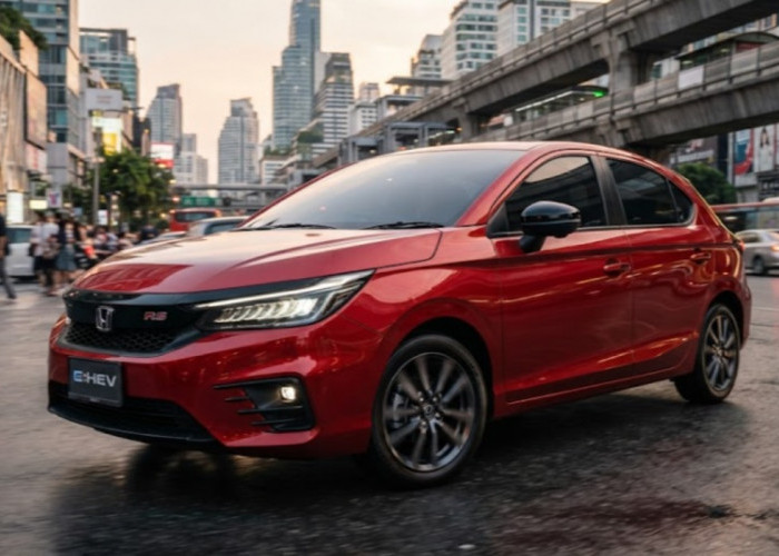 Rajanya Hatchback Bikin Pesaing Ketar-Ketir! Cek Ubahan Honda City Hatchback Facelift 2026