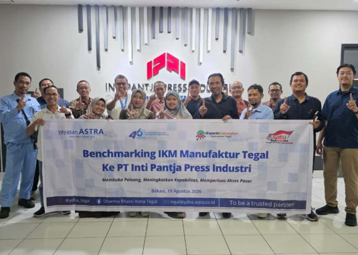 Pemkab Fasilitasi 10 IKM Logam Tegal Tembus Rantai Pasok PT IPPI Astra Group