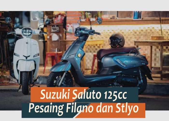 Pesaing Honda Stylo, Suzuki Saluto 125cc Tidak Rilis di Indonesia Ternyata Gara-gara Ini