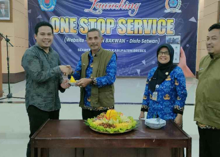 Website Simpen Bakwan Dilaunching Setwan DPRD Brebes, Ternyata Ini Artinya