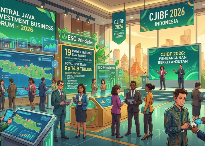 Pemprov Jateng Tawarkan 19 Proyek Rp14,9 T di CJIBF 2026 