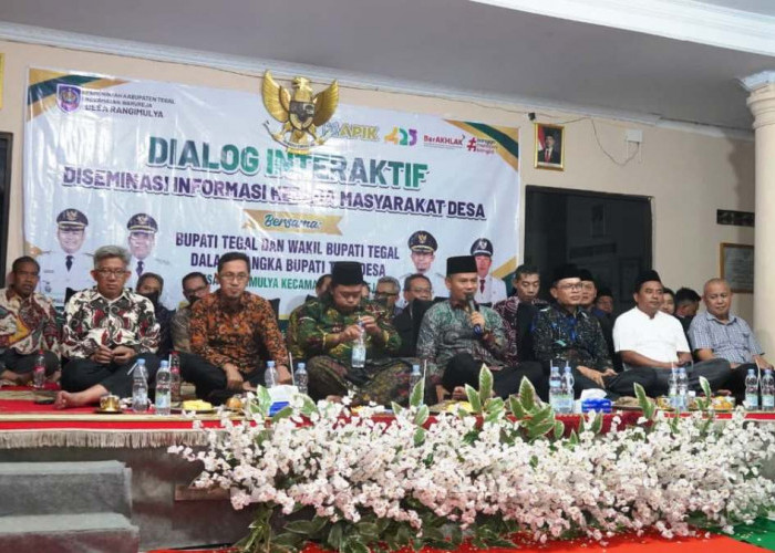 Tilik Desa Warureja, Bupati Tegal Pastikan RTLH di Rangimulya Segera Direnovasi