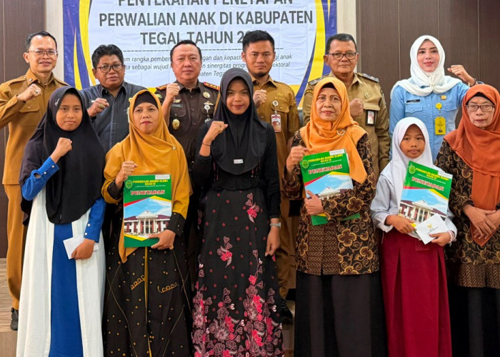 SAH! Anak Yatim Piatu di Tegal Kini Dapat Kepastian Hukum Perwalian