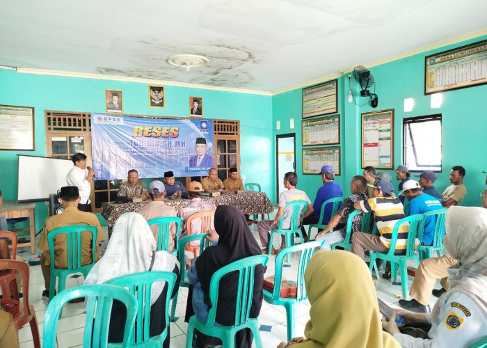 Ketua Komisi II DPRD Brebes Gelar Reses, Ini Sejumlah Usulan Disampaikan Warga