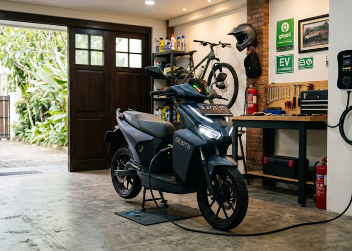 Bahaya Isi Daya Baterai Motor Listrik dari Malam Sampai Pagi, Benarkah Merusak?
