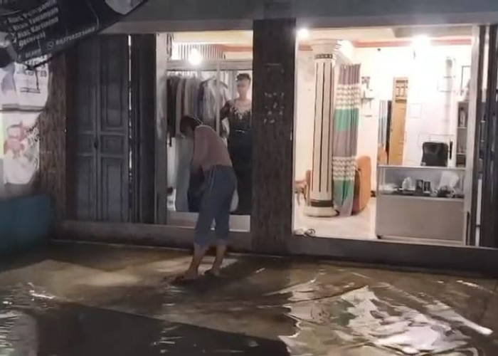 Banjir Rob di Brebes Rendam Tiga Desa di Kecamatan Losari 